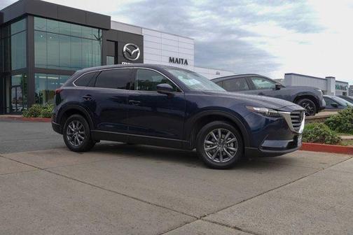Deep Crystal Blue 2023 Mazda CX-9 Touring