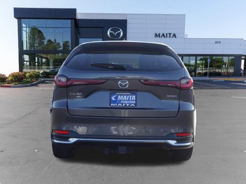 Machine Gray Metallic 2024 Mazda CX-90 PHEV Premium Plus