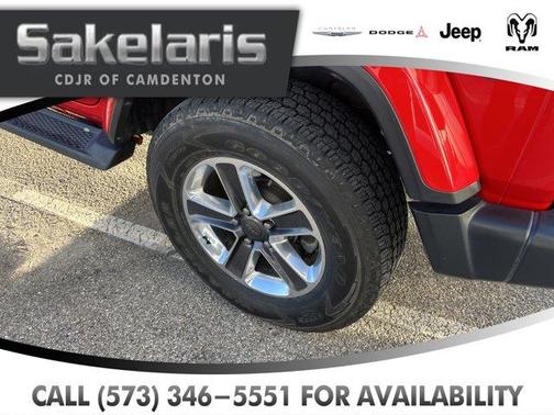 Firecracker Red Clearcoat 2020 Jeep Wrangler Unlimited Sahara