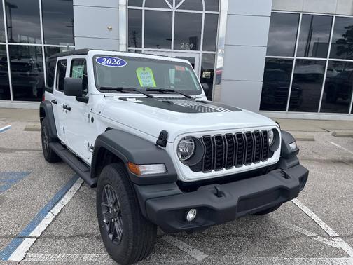 Bright White Clearcoat 2026 Jeep Wrangler Sport