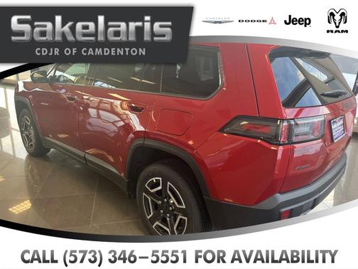 Red 2026 Jeep Cherokee LAREDO/LIMITED