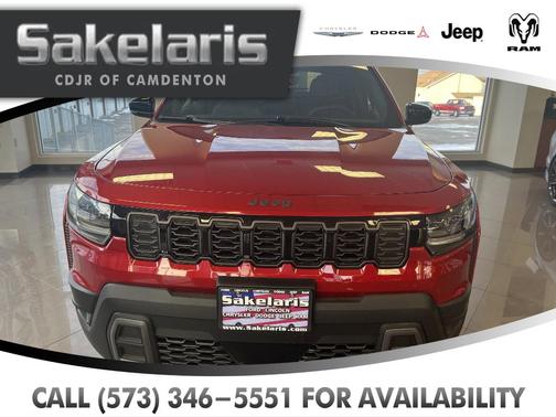 Red 2026 Jeep Cherokee LAREDO/LIMITED