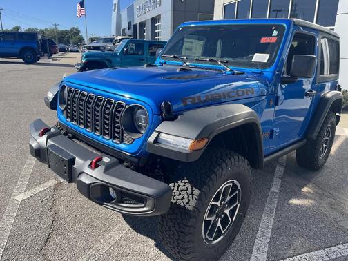 Hydro Blue Pearlcoat 2026 Jeep Wrangler Rubicon