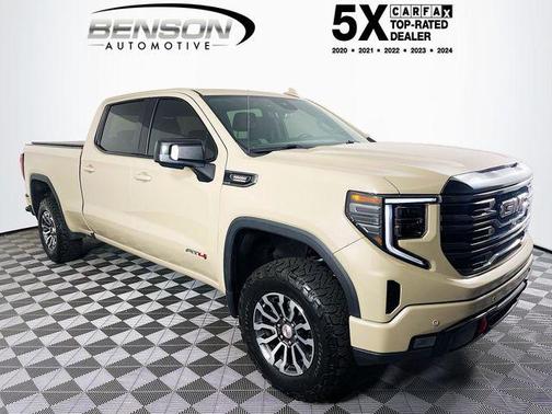 Desert Sand Metallic 2023 GMC Sierra 1500 AT4