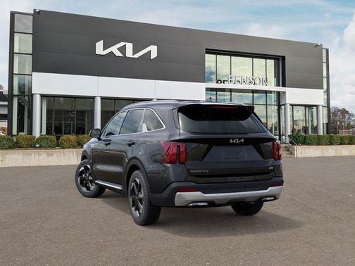 Gray 2026 Kia Sorento Hybrid EX
