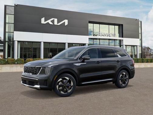 Gray 2026 Kia Sorento Hybrid EX