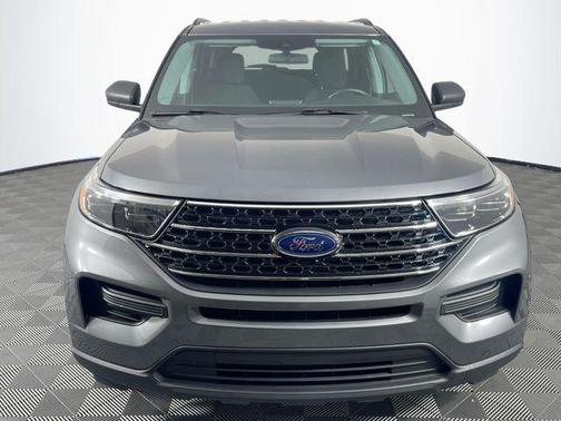 Gray 2021 Ford Explorer XLT