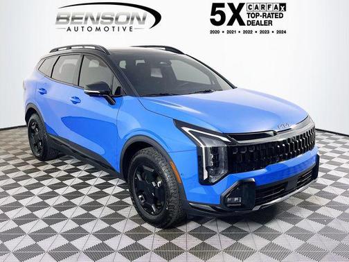 Nebular Blue/Black Roof 2026 Kia Sportage S