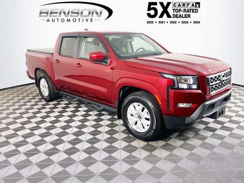 Cardinal Red Metallic Tricoat 2024 Nissan Frontier SV