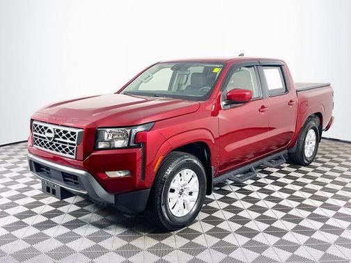 Cardinal Red Metallic Tricoat 2024 Nissan Frontier SV