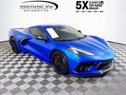 Riptide Blue Metallic 2024 Chevrolet Corvette Stingray w/2LT