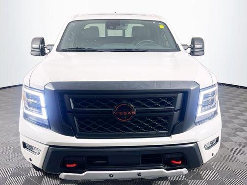 Glacier White 2023 Nissan Titan PRO-4X