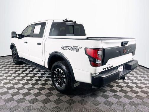 Glacier White 2023 Nissan Titan PRO-4X