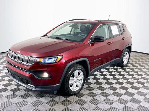 Velvet Red Pearlcoat 2022 Jeep Compass Latitude