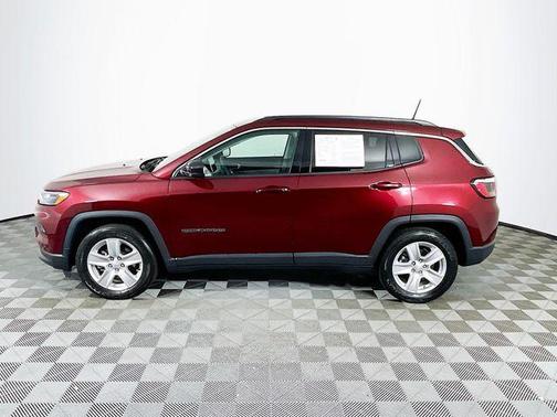 Velvet Red Pearlcoat 2022 Jeep Compass Latitude