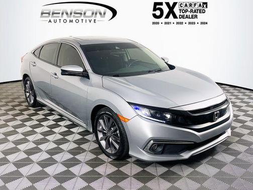 Lunar Silver Metallic 2021 Honda Civic EX