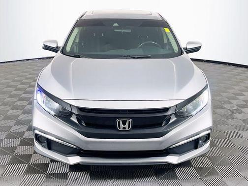 Lunar Silver Metallic 2021 Honda Civic EX