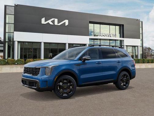 Mineral Blue 2026 Kia Sorento Hybrid SX Prestige