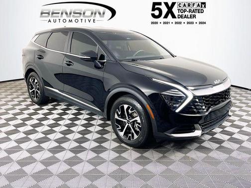 Ebony Black 2024 Kia Sportage EX