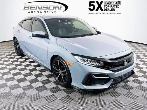 Sonic Gray Pearl 2020 Honda Civic Sport Touring