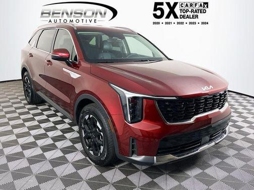 Dawning Red 2025 Kia Sorento S