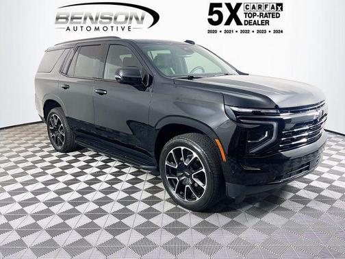Black 2025 Chevrolet Tahoe 4WD RST