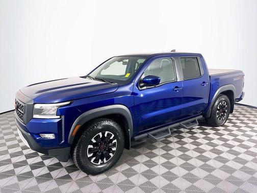 Deep Blue Pearl 2023 Nissan Frontier PRO-X