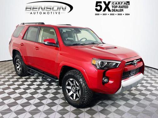 Barcelona Red Metallic 2023 Toyota 4Runner TRD Off Road Premium