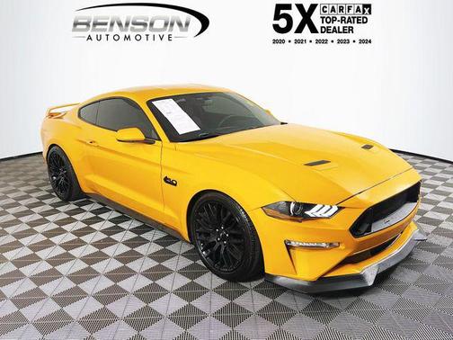 Orange Fury Metallic Tri-Coat 2018 Ford Mustang GT