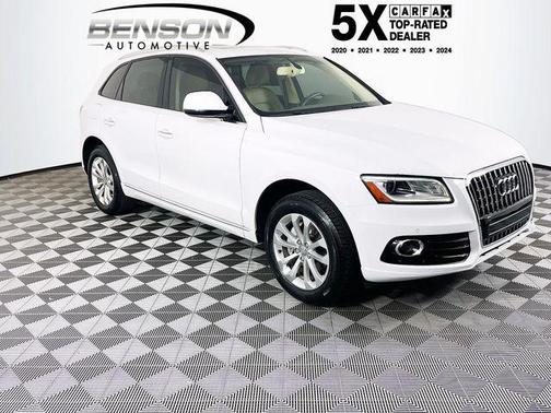 Glacier White Metallic 2016 Audi Q5 2.0T Premium Plus