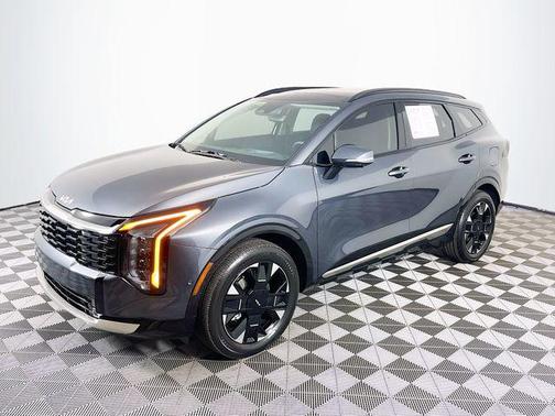 Gravity Gray 2026 Kia Sportage Hybrid SX-Prestige