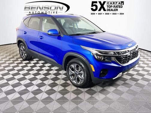 Neptune Blue 2024 Kia Seltos S