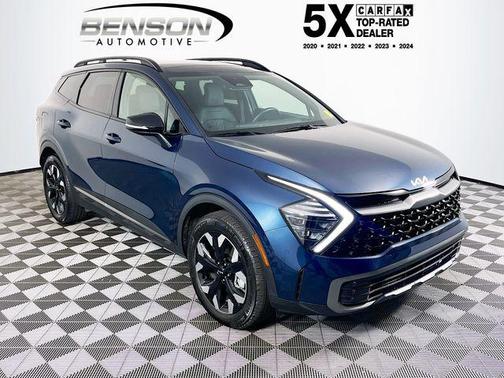 Vesta Blue 2024 Kia Sportage Plug-In Hybrid X-Line
