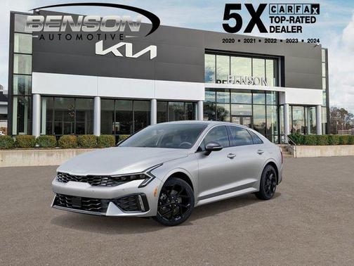 Steel Matte Gray 2026 Kia K5 GT-Line