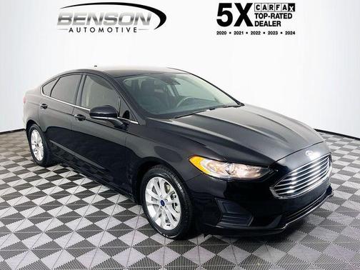 Agate Black 2019 Ford Fusion SE