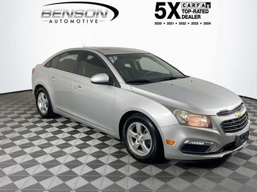 Silver Ice Metallic 2015 Chevrolet Cruze 1LT