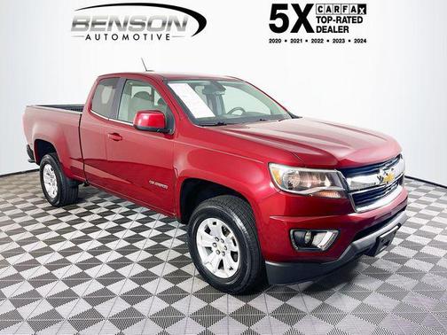 Cajun Red Tintcoat 2018 Chevrolet Colorado LT