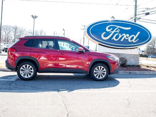 Barcelona Red Metallic 2022 Toyota Corolla Cross LE SUV