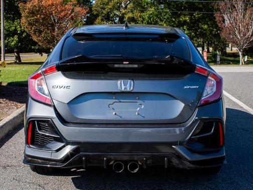Polished Metal Metallic 2021 Honda Civic SPORT