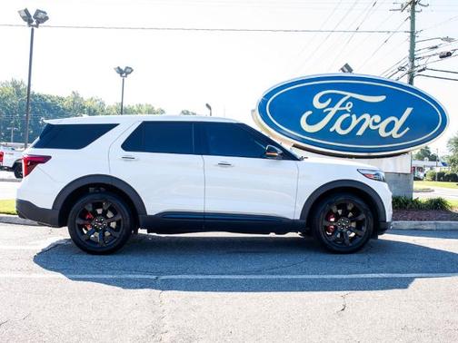STAR WHITE MET TRI-COAT 2022 Ford Explorer ST