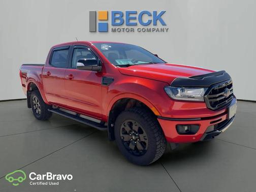 Hot Pepper Red Metallic Tinted Clearcoat 2023 Ford Ranger LARIAT