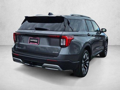 Carbonized Gray Metallic 2026 Ford Explorer Platinum