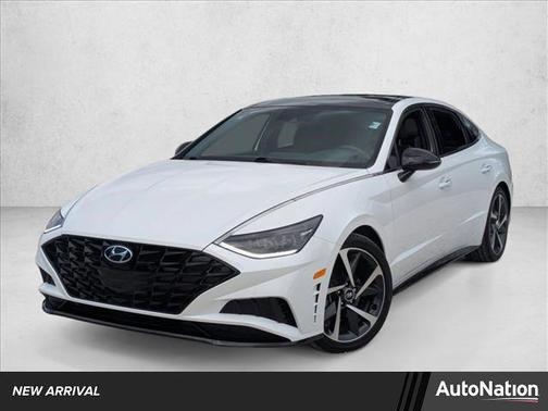 Serenity White 2023 Hyundai SONATA SEL Plus