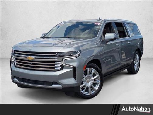 Sterling Gray Metallic 2024 Chevrolet Suburban 2WD High Country