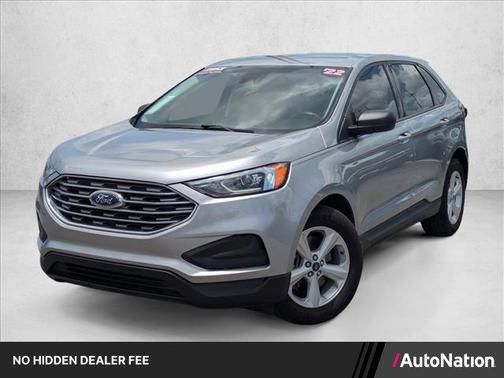 Iconic Silver Metallic 2022 Ford Edge SE