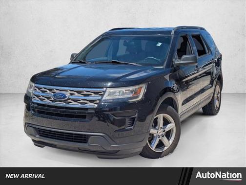 Shadow Black 2018 Ford Explorer Base