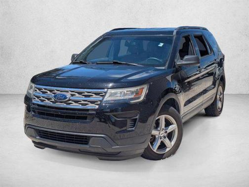 Shadow Black 2018 Ford Explorer Base
