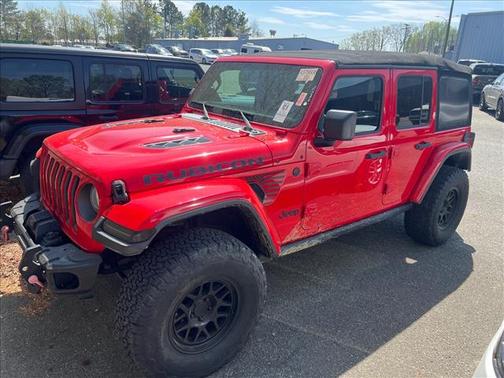 Firecracker Red Clearcoat 2021 Jeep Wrangler Unlimited Rubicon