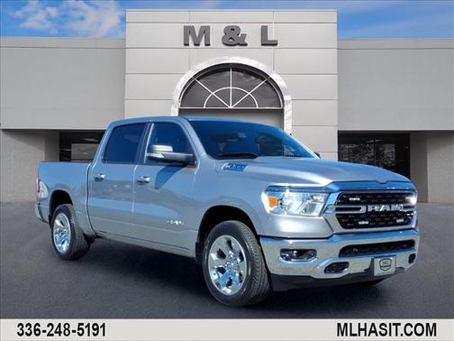 Billet Silver Metallic Clearcoat 2022 RAM 1500 Big Horn/Lone Star