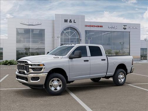 Bright White Clearcoat 2026 RAM 2500 Tradesman Crew Cab 4x4 6'4' Box